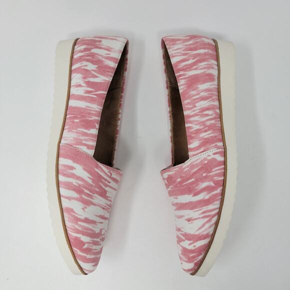 LifeStride Bloom Slip On Shoe Womens 8M True Blush Pink White Textuted Fabric - Picture 6 of 14